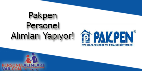 Pakpen Personel Alımı ve İş İlanları